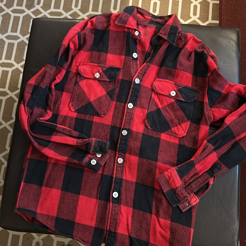 Anti social social flanel long sleeves medium